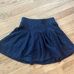 Woman’s size XS navy blue pleated skirt